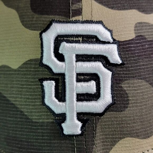 New Era MLB San Francisco Giants Armed Forces Day Camo Hat Cap Snapback 9Forty - Picture 4 of 12